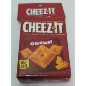 Cheez-It Original Snack Box Christmas Ornament Red New NWT Novelty Foodie Gift